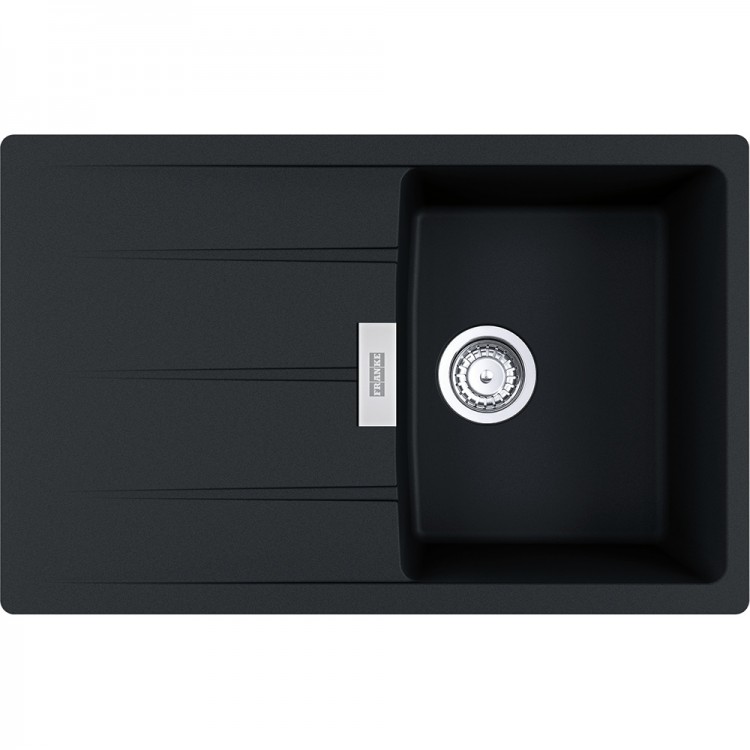 Virtuves izlietne FRANKE CENTRO 78x50 cm, CNG 611-78, onyx