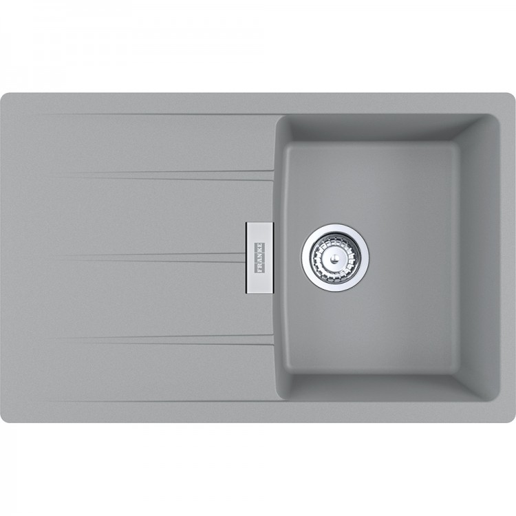 Virtuves izlietne FRANKE CENTRO 78x50 cm, CNG 611-78, steingrau