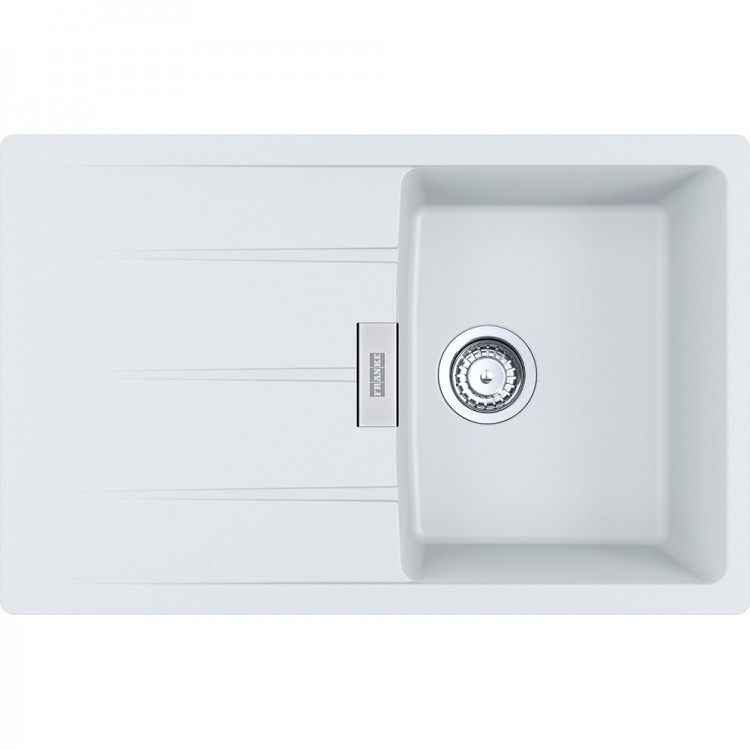 Virtuves izlietne FRANKE CENTRO 78x50 cm, CNG 611-78, glacier