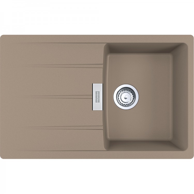 Virtuves izlietne FRANKE CENTRO 78x50 cm, CNG 611-78, cashmere