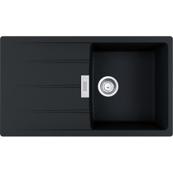 Virtuves izlietne FRANKE CENTRO 86x50 cm,CNG 611-86, onyx