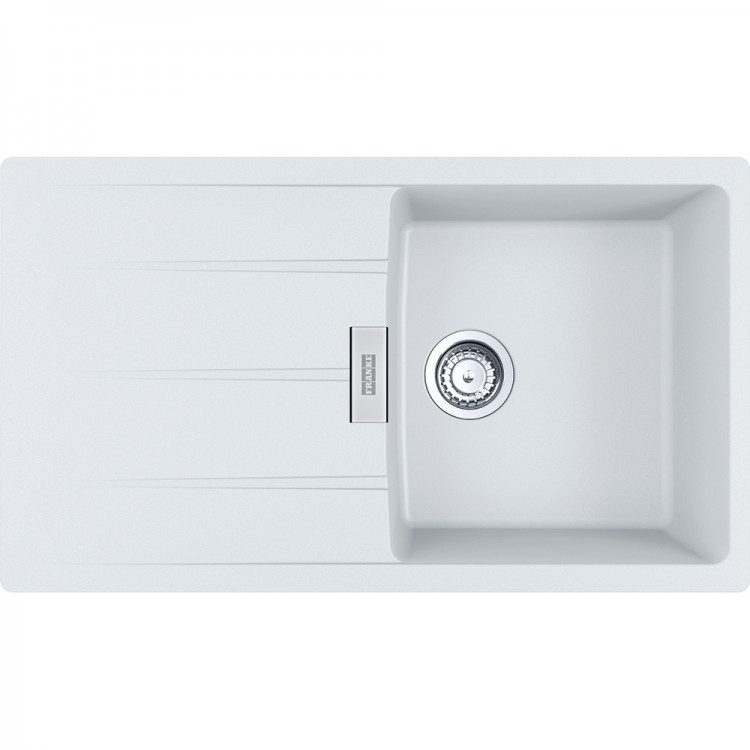 Virtuves izlietne FRANKE CENTRO 86x50 cm,CNG 611-86, glacier