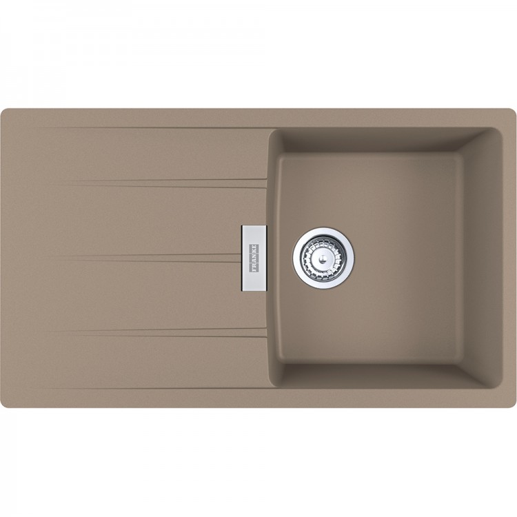 Virtuves izlietne FRANKE CENTRO 86x50 cm,CNG 611-86, cashmere