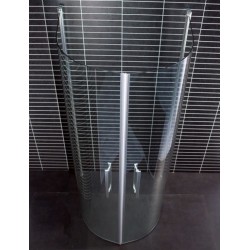 Dušas stūris pusapaļš Duschy Free 950x800 mm, 5201-95