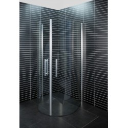 Dušas stūris pusapaļš Duschy Free 950x800 mm, 5201-95