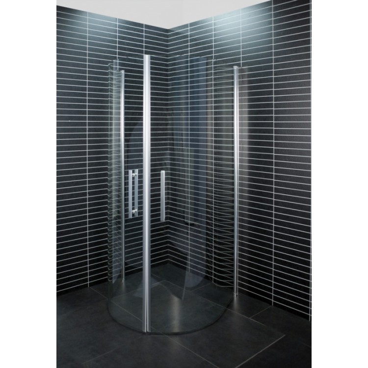 Dušas stūris pusapaļš Duschy Free 950x800 mm, 5201-95