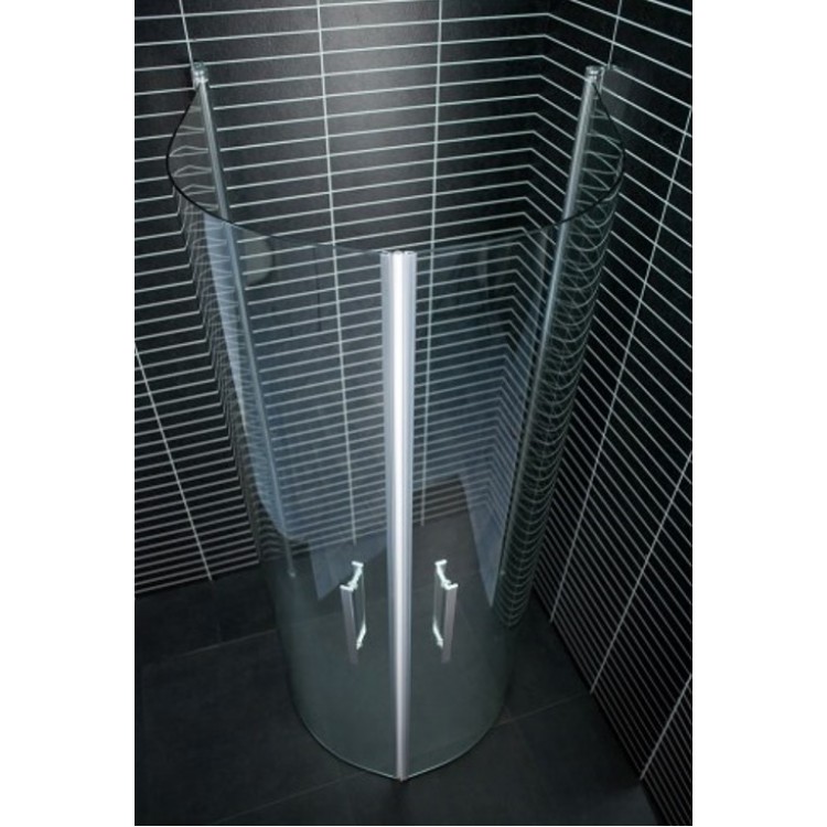 Dušas stūris pusapaļš Duschy Free 950x800 mm, 5201-95