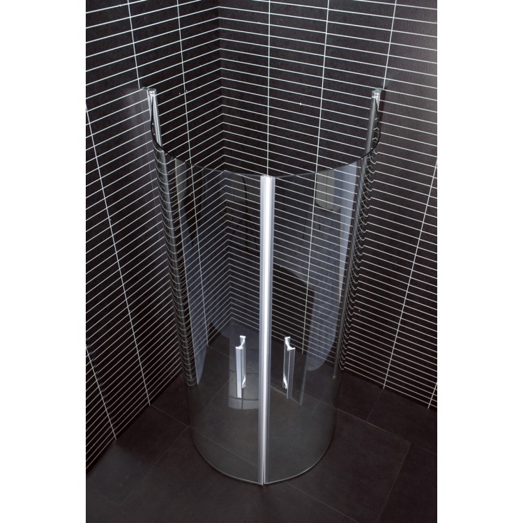 Dušas stūris pusapaļš Duschy Free 950x800 mm, 5201-95