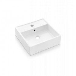 Vannas istabas uzliekamā izlietne Bathco Gomera 39x39cm, 0017D