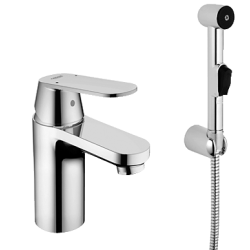 Izlietnes maisītājs ar bidetta rokas dušu Grohe Eurosmart Cosmo,23125 000