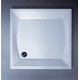 Dušas paliktnis kvadrātveida Vispool K-90,900x900