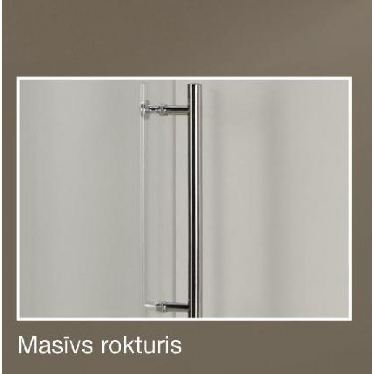 Dušas durvis bīdāmās Roth KID2 2000 mm