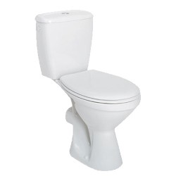 Tualetes pods KOLO IDOL ar horizontālu izvadu, mīksts vāks 19026