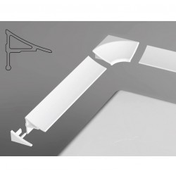 Apdares līste Ravak 11/2000, balta