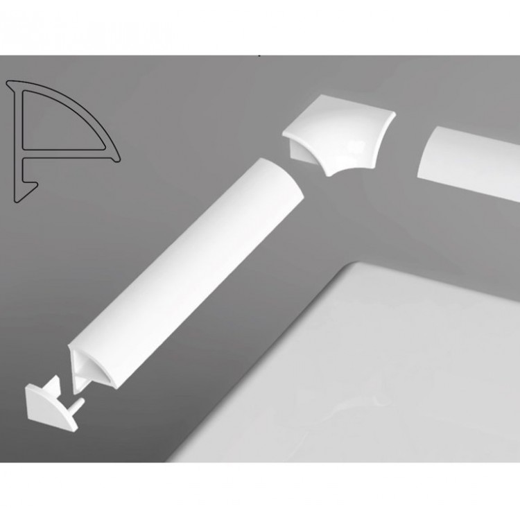 Apdares līste Ravak 6/1100, balta