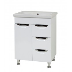 Vannas istabas skapītis ar izlietni SANSERVIS LAURA 60 cm, 48710