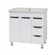 Vannas istabas skapītis ar izlietni SANSERVIS LAURA 80 cm, 48712