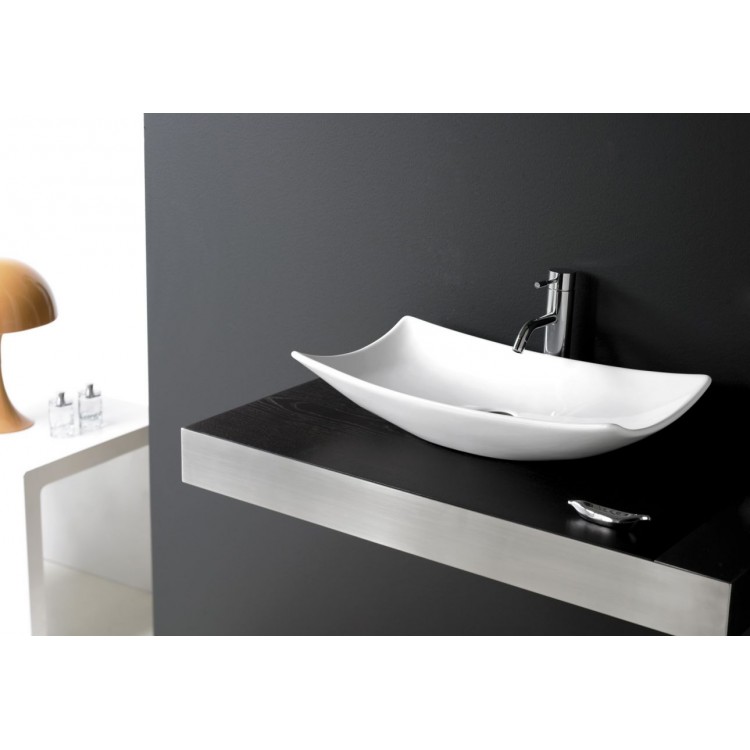 Vannas istabas uzliekamā izlietne Bathco Magdalena 57x32сm, 092B