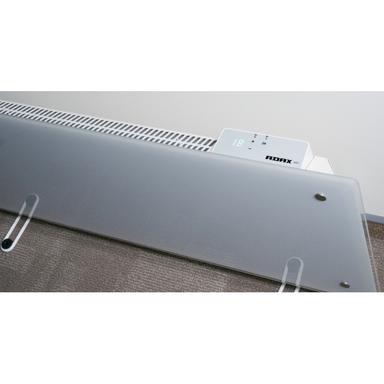 Elektriskais stikla radiators ADAX CLEA H 10 KWT, WiFi,1000W