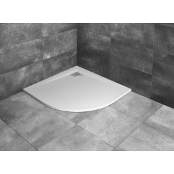 Dušas paliktnis pusapaļš Radaway KYNTOS A 100x100cm, balts