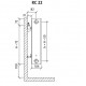 Tērauda paneļu apkures radiators PURMO RAMO Compact 22 300x2600