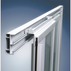 Dušas stūris pusapaļš RAVAK SKCP4 90x90cm, satīns/polistirols