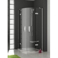 Dušas stūris pusapaļš RAVAK SMSKK4 90cm, stikls
