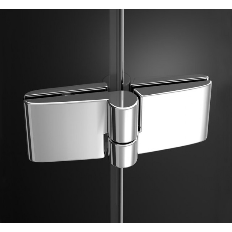 Dušas stūris pusapaļš RAVAK SMSKK4 90cm, stikls