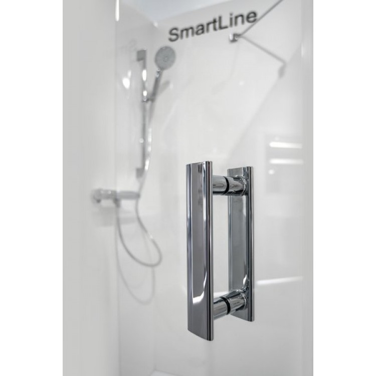 Dušas stūris pusapaļš RAVAK SMSKK4 90cm, stikls