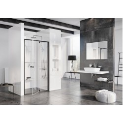 Dušas durvis RAVAK PIVOT PDOP2 100 cm, melns