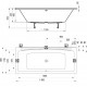 Taisnstūra vanna RAVAK FORMY 02 180x80