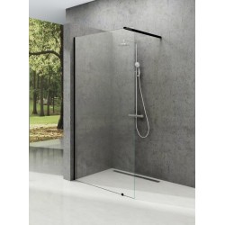 Dušas siena RAVAK Walk In Wall Black 100x200cm, GW9WA0300Z1