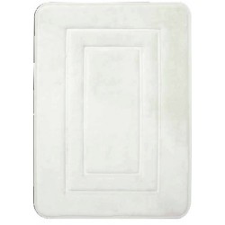 Vannas istabas paklājs Duschy San Remo 40x60cm, balts 766-10