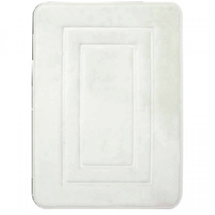 Vannas istabas paklājs Duschy San Remo 40x60cm, balts 766-10