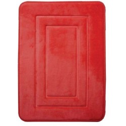 Vannas istabas paklājs Duschy San Remo 40x60cm, sarkans 766-80