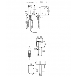 Izlietnes maisītājs SCHELL CelisE 220V, 012290699