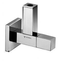 Stūra ventīlis SCHELL Quad 1/2 x 3/8(10), hromēts 053620699