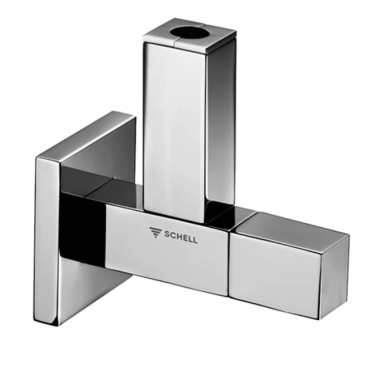 Stūra ventīlis SCHELL Quad 1/2 x 3/8(10), hromēts 053620699