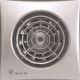 Sadzīves ventilators S&P Silent Silver 100CRZ, ar taimeri, silver