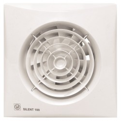Sadzīves ventilators S&P Silent 100CZ, pretvārsts, 5210400700
