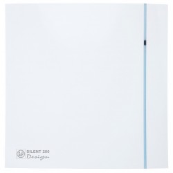 Sadzīves ventilators S&P Silent Design 200CZ, pretvārsts