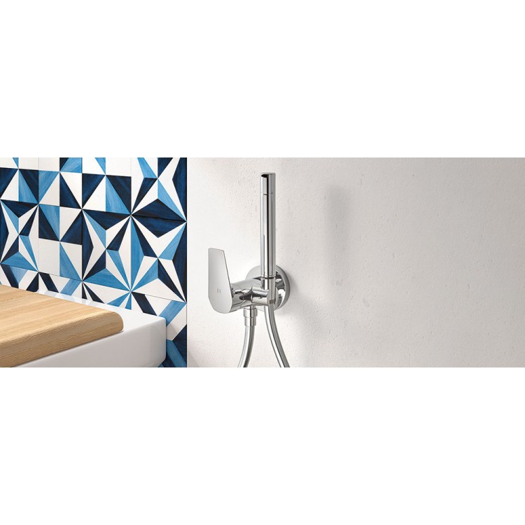 Iebuvējams maisītājs ar bidetta dušu CANIGO-TRES, 21712301