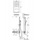Termostata dušas sistēma TRES Shower Space 20725309