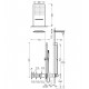 Termostata dušas sistēma TRES Shower Space 20735309