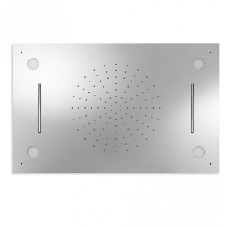 Dušas galva TRES Chromotherapy 50x80 cm, hroms 29996501