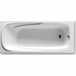 Taisnstūra vanna A RAVAK VANDA II 160x70, komplekts