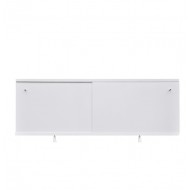 Vannas priekšējais panelis ar bīdāmām durvīm 170x53-56 cm, akrils