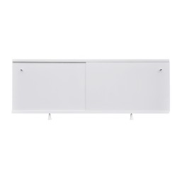 Vannas priekšējais panelis ar bīdāmām durvīm 150x53-56 cm, akrils