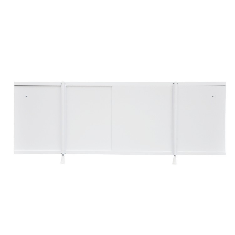 Akrila vannas priekšējais panelis ar bīdāmām durvīm 170x61cm