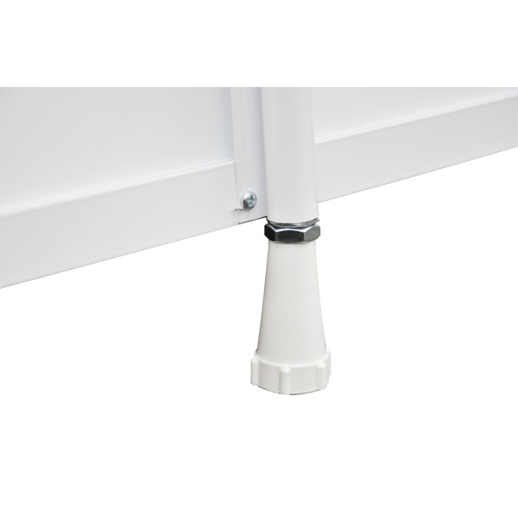 Akrila vannas priekšējais panelis ar bīdāmām durvīm 170x61cm